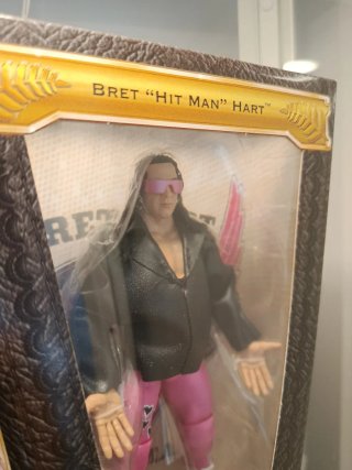 Bret Hit Man Hart figura WWE Mattel
