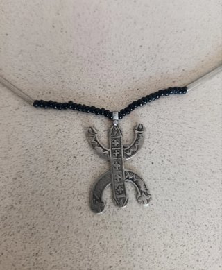 Collar Tuareg - Colgante Cruz del Sur Tradicional
