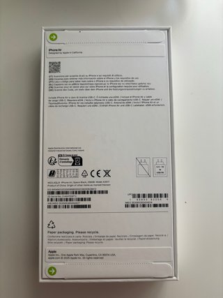 iPhone 256GB Space Black Precintado