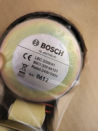 Altavoces de techo Bosch