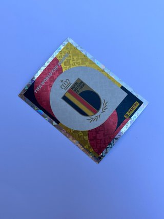 Cromo Escudo Bélgica Brillante | Panini FIFA World
