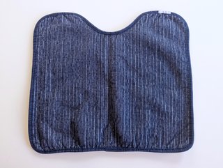 Alfombra de baño azul