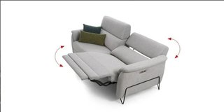 SOFÁ relax motorizado cardio Estel de 160
