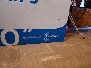 TV Philips 50" 4k Ambilight 3 + soporte de techo