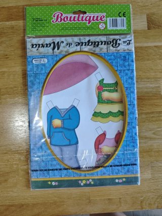 Recortables y juegos de papel de muñecas y hadas