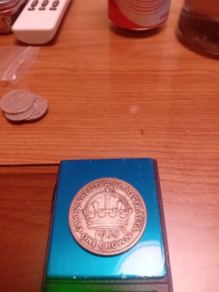 Moneda 1 Crown 1938 Jorge VI