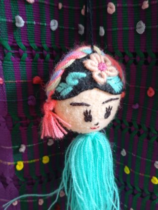 Bolso etnico Frida Khalo