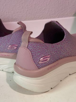 Skechers D'Lux Walker Rosa/Morado