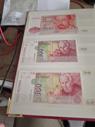 Álbum Billetes Antiguos España y Mundo
