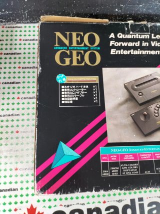 SNK Neo Geo Consola de Videojuegos