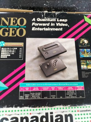 SNK Neo Geo Consola de Videojuegos