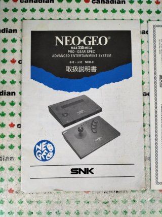 SNK Neo Geo Consola de Videojuegos