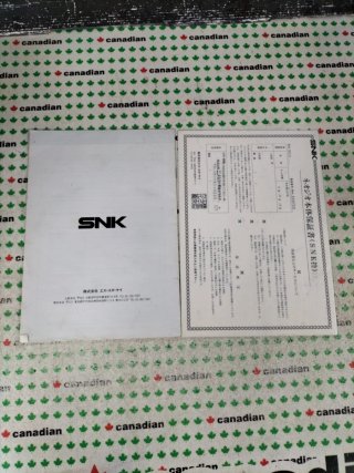 SNK Neo Geo Consola de Videojuegos
