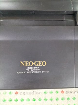 SNK Neo Geo Consola de Videojuegos