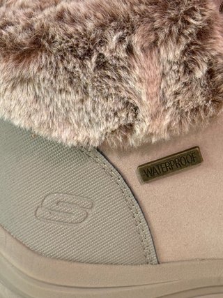 Botas Skechers Invierno Mujer Pelo Beige
