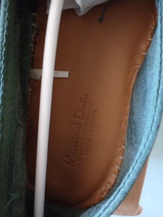 Alpargatas Massimo Dutti Verde Oliva
