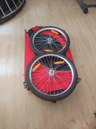 Remolque bicicleta mascota