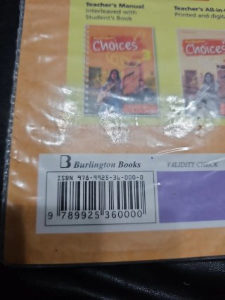 Burlington choices 3r Eso workbook
