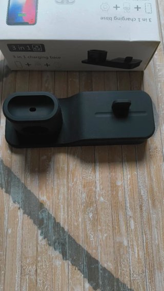 Base Carga 3 en 1 iPhone, Watch, Airpods