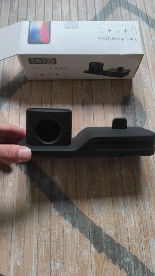 Base Carga 3 en 1 iPhone, Watch, Airpods