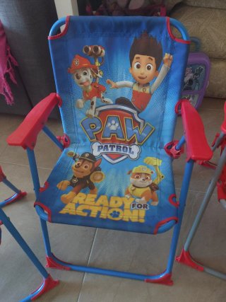 Sillas de Playa Infantiles Paw Patrol y Miraculous