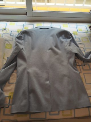 Americana Zara Hombre Azul