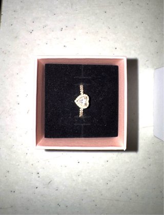 Anillo Pandora Corazón Oro Rosa 14k