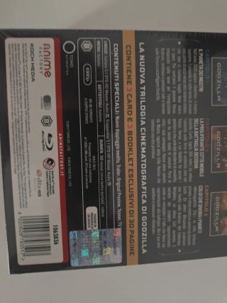 Godzilla La Trilogia Blu-ray Limited Edition