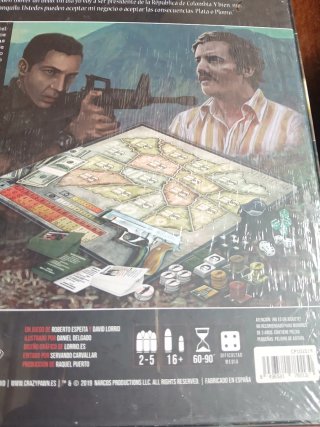 Juego de mesa Narcos Plata o Plomo