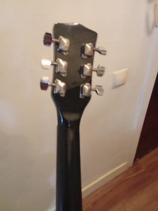 Guitarra Acústica Azul