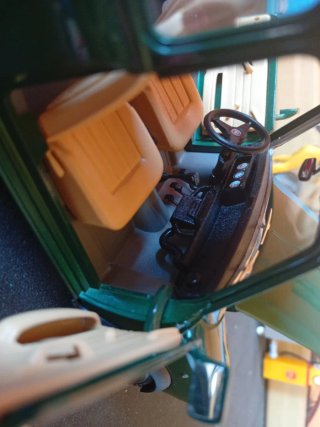 Mini Cooper 1/18 Burago Verde