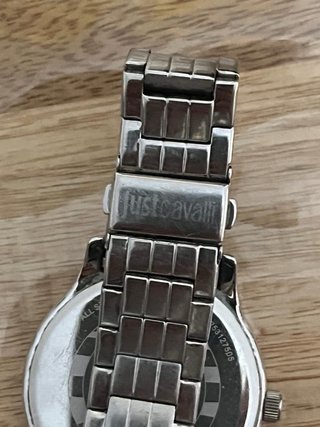 Reloj Just Cavalli Mujer Plata y Blanco
