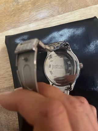 Reloj Just Cavalli Mujer Plata y Blanco