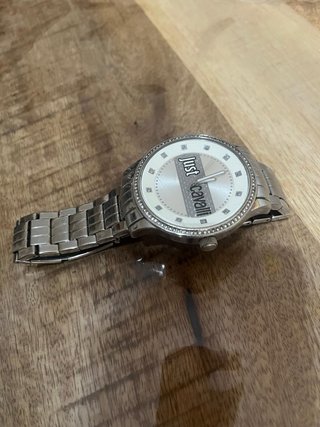 Reloj Just Cavalli Mujer Plata y Blanco