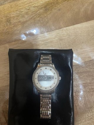 Reloj Just Cavalli Mujer Plata y Blanco