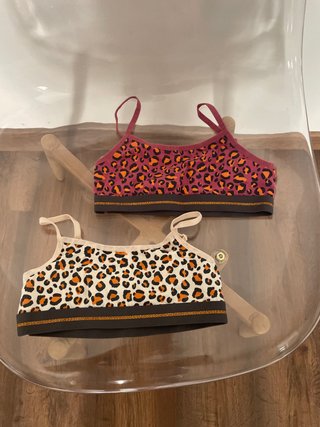 Conjunto 2 Tops Animal Print Niña tall 134/140