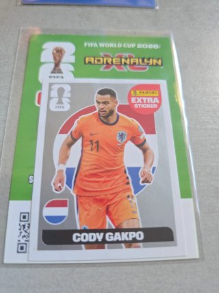 Sticker Cody Gakpo Plata