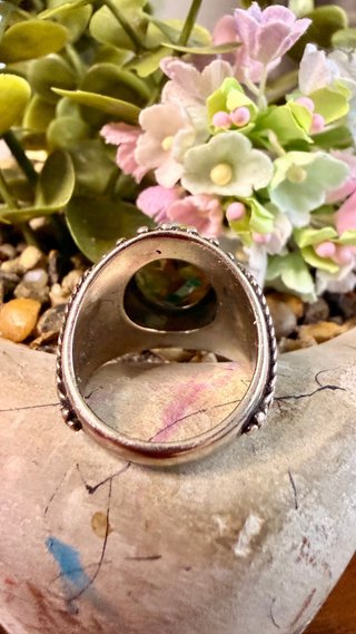 Anillo Plata 925 Turquesa Multicolor