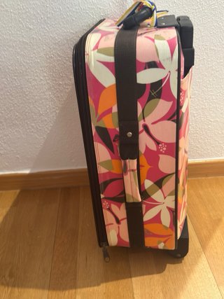 Maleta de viaje Roxy rosa 56x38x22cm