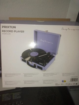 Tocadiscos Prixton VC400 Lila