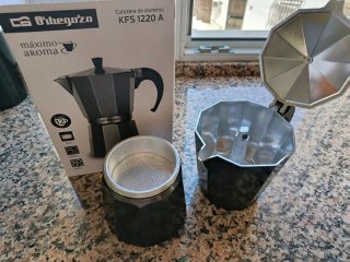 Cafetera Orbegozo KFS 1220 A Aluminio
