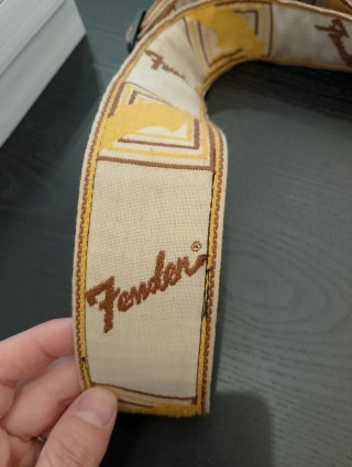 Tracolla Fender Monogram 90s Vintage