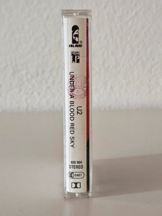 U2 – Live Under a Blood Red Sky Musicassetta 1983