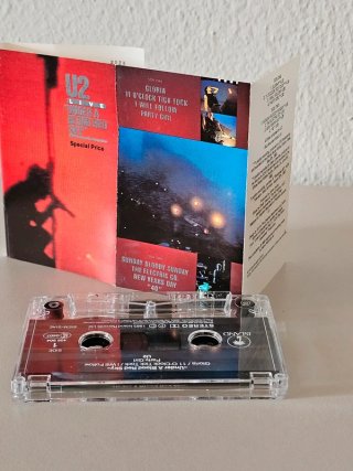 U2 – Live Under a Blood Red Sky Musicassetta 1983