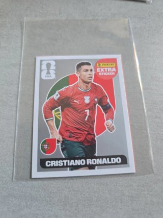 Cristiano Ronaldo Extra Sticker Plata