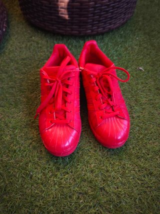 Zapatillas Adidas Superstar Rojas