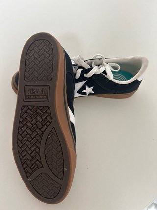 Zapatillas Converse Negras Suela Marrón