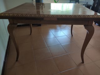 Mesa Comedor Madera Vintage Años 60 Mid-Century