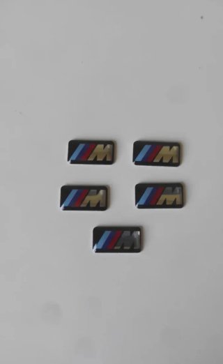10 Pegatinas BMW M/// para Llantas