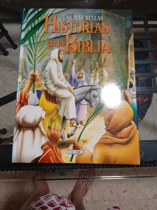 Se vende libro.La mas bella historia de la biblia.